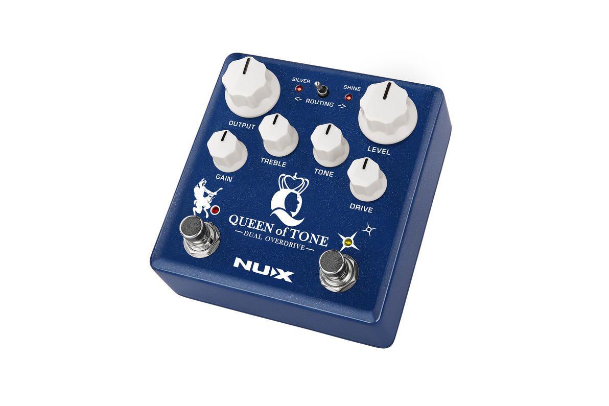 Pedal de Efecto Overdrive Dual NUX Ace of Tone NDO-6-1