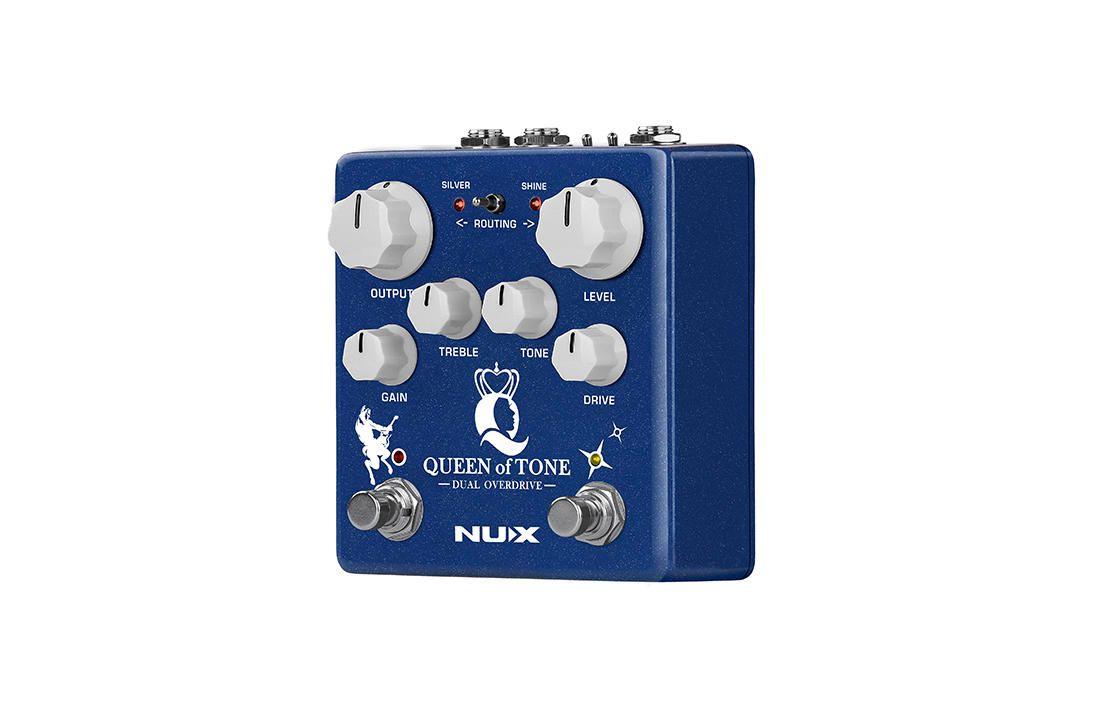 Pedal de Efecto Overdrive Dual NUX Ace of Tone NDO-6-4