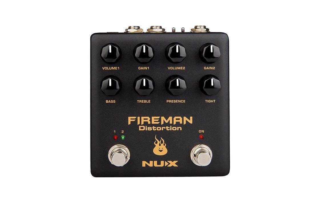 Pedal de Efecto NUX Distorsión Fireman NDS-5 -0