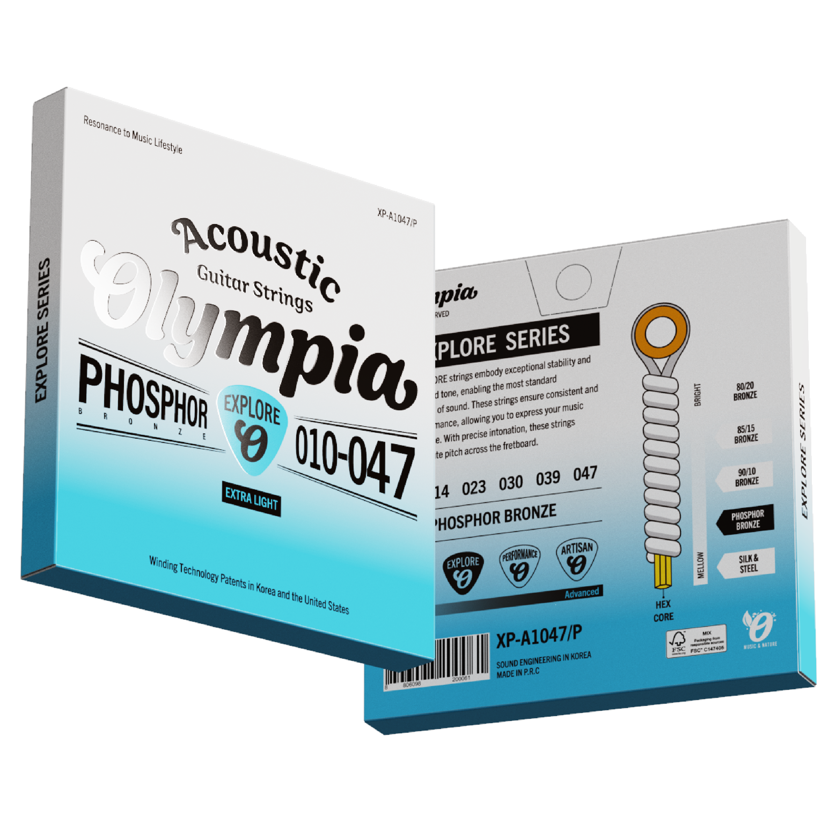 Set guitarra electroacústica XP-A1047/P Olympia-2