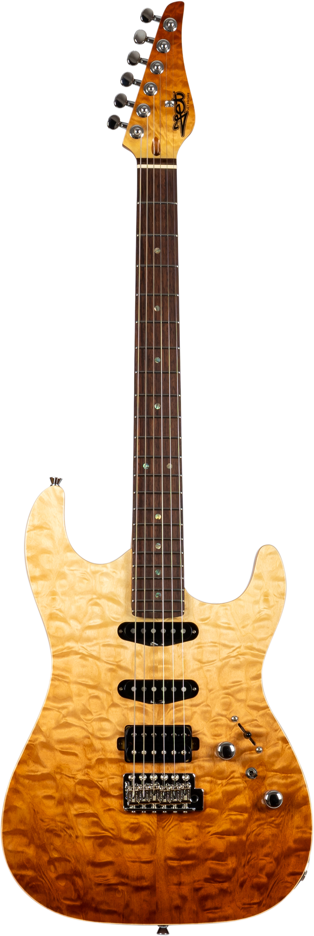 Guitarra Eléctrica JS-45 Fireburst Jet-0