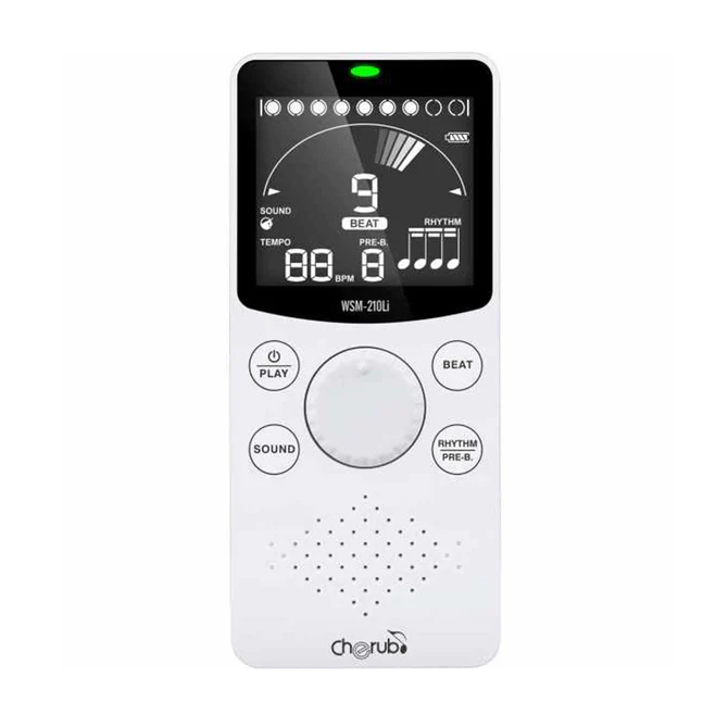 Metrónomo Electrónico Wht WSM-210Li Cherub-0