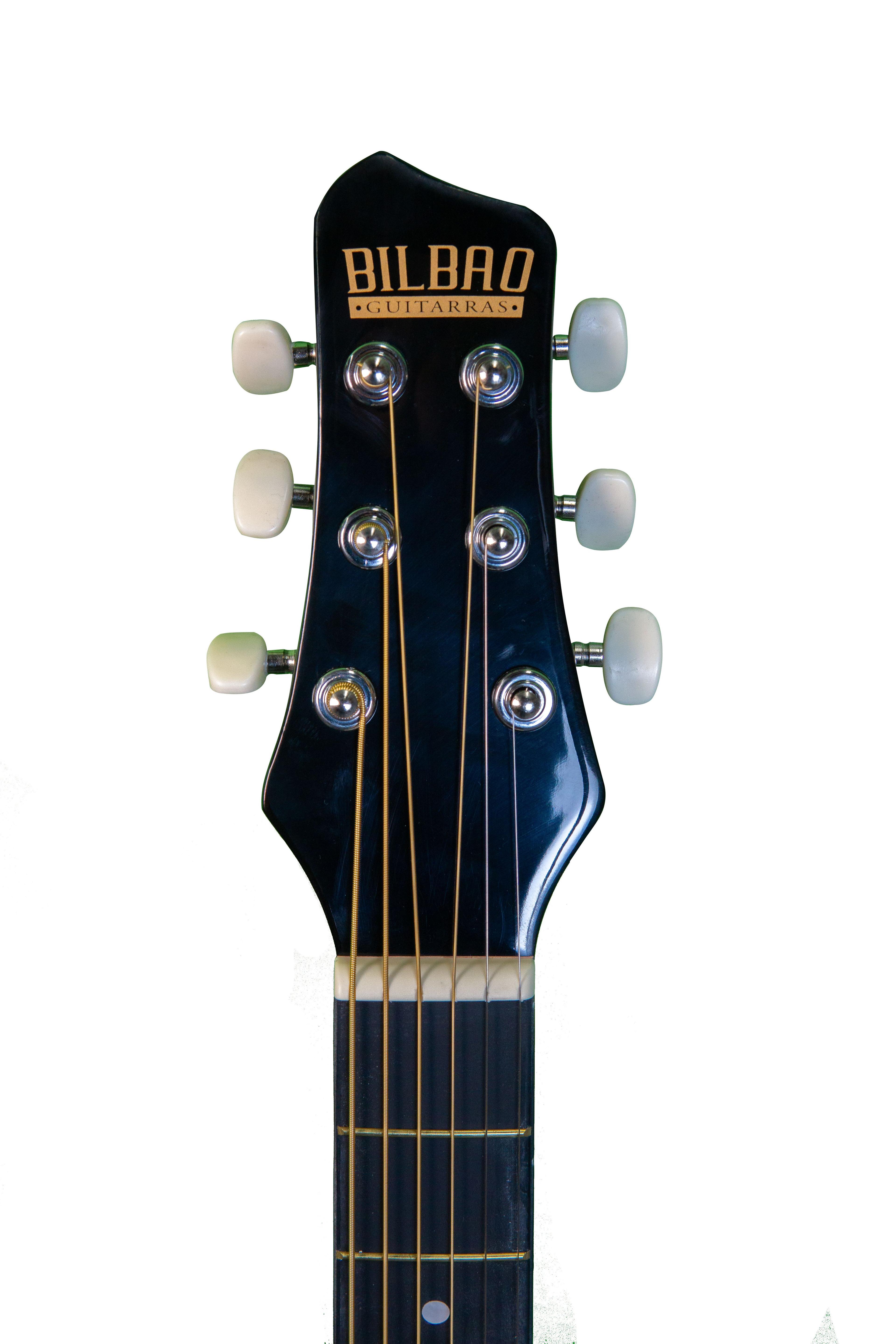 Guitarra Acústica Bilbao BIL-38C-BK + Funda-3