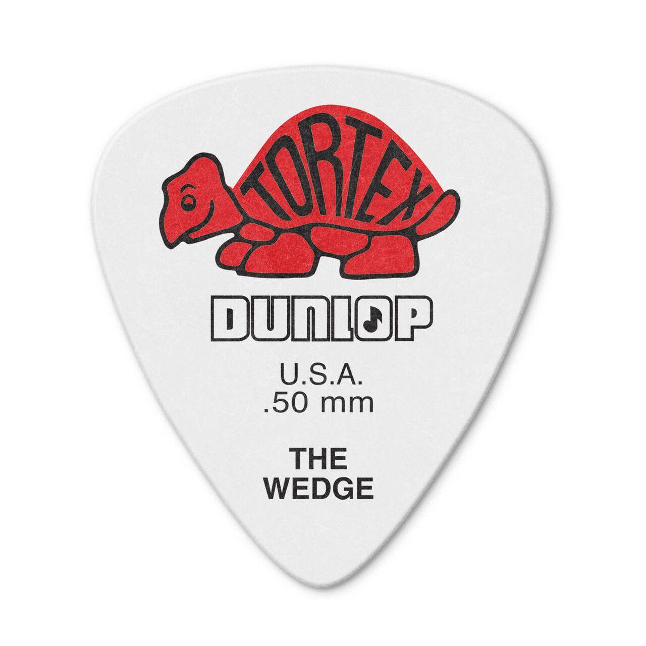 Uñetas Dunlop Tortex Wedge 424R 0.50 Bolsa 72Un-0