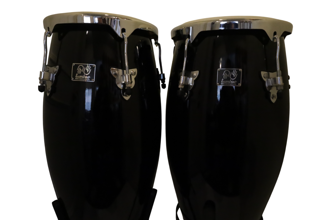 Set Conga 10x11xH28 TP100SBK+Stand Tumbao-2