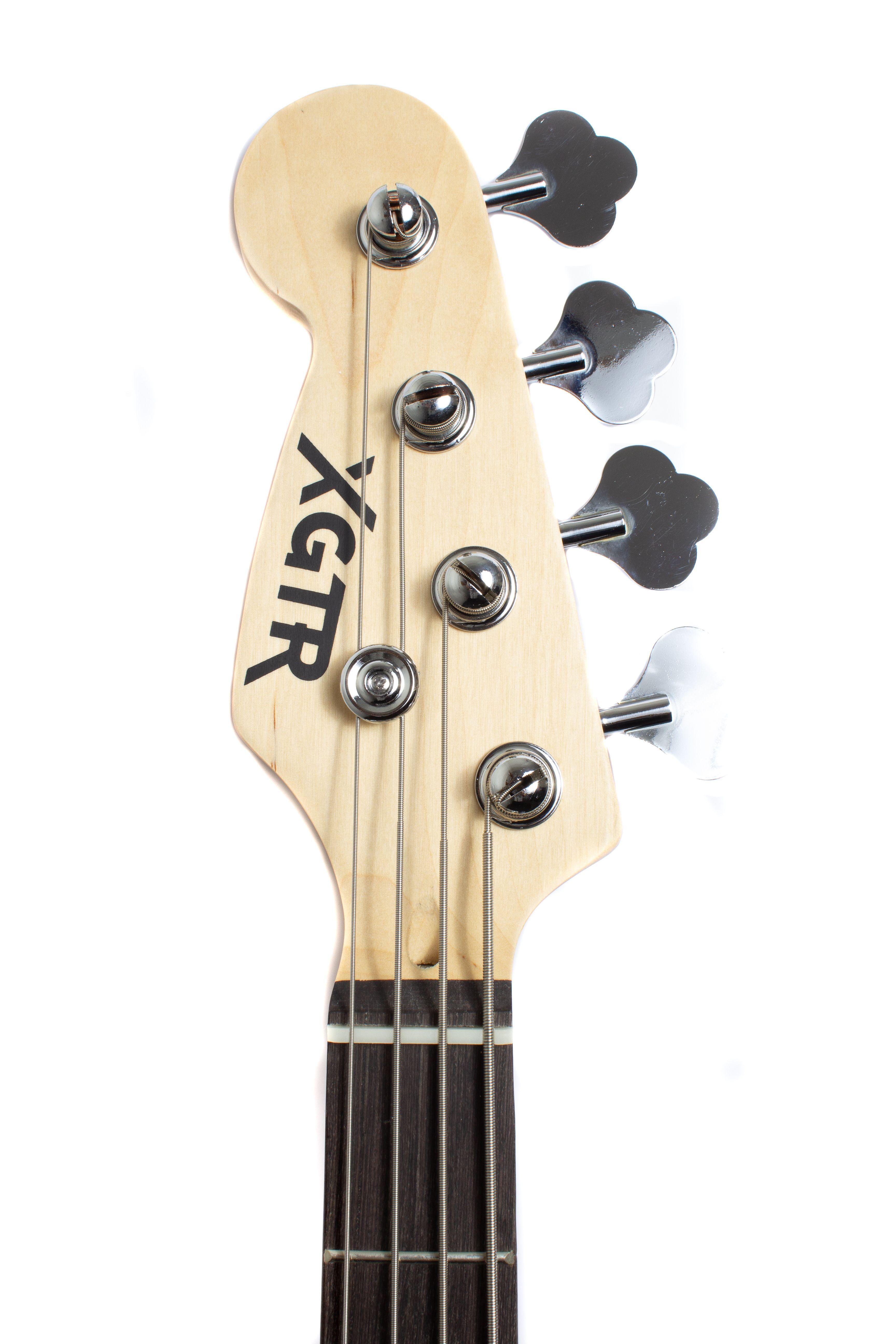 Bajo Eléctrico XGTR Para Zurdos Sunburst PB100LH-SB-3