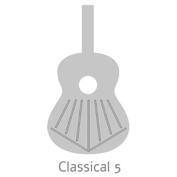 Guitarra Clásica 4P+Funda 4/4 25 Mm Alhambra-6