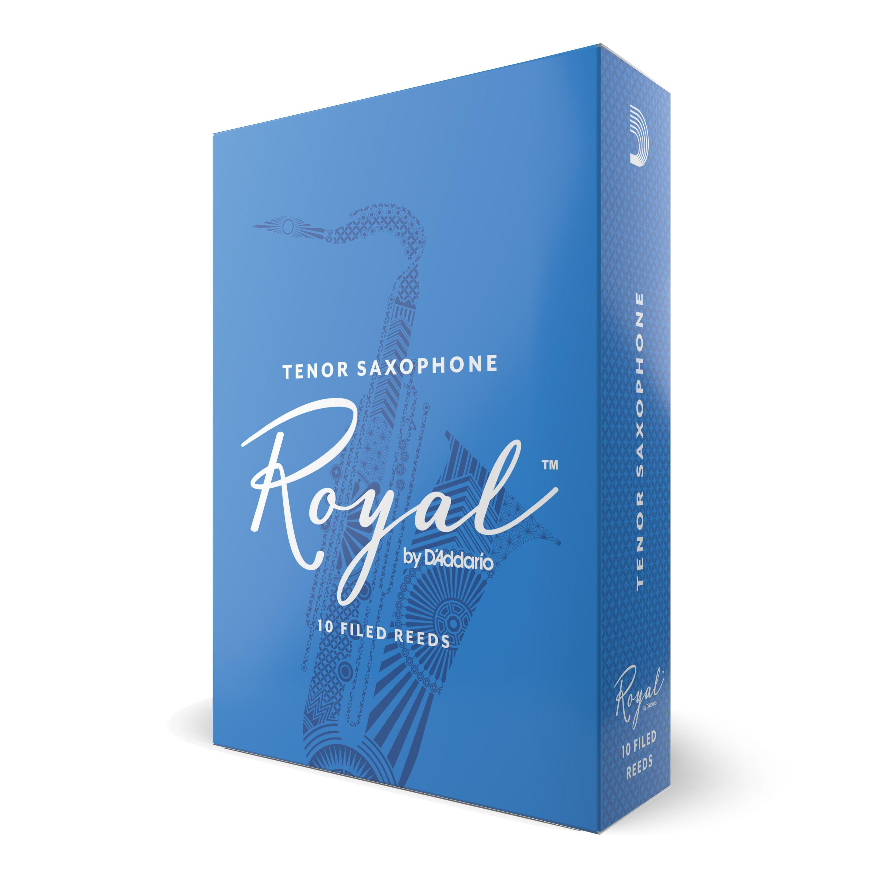 Cañas Saxo Tenor 3.5 pack 10 Royal RKB1035 Daddario-0