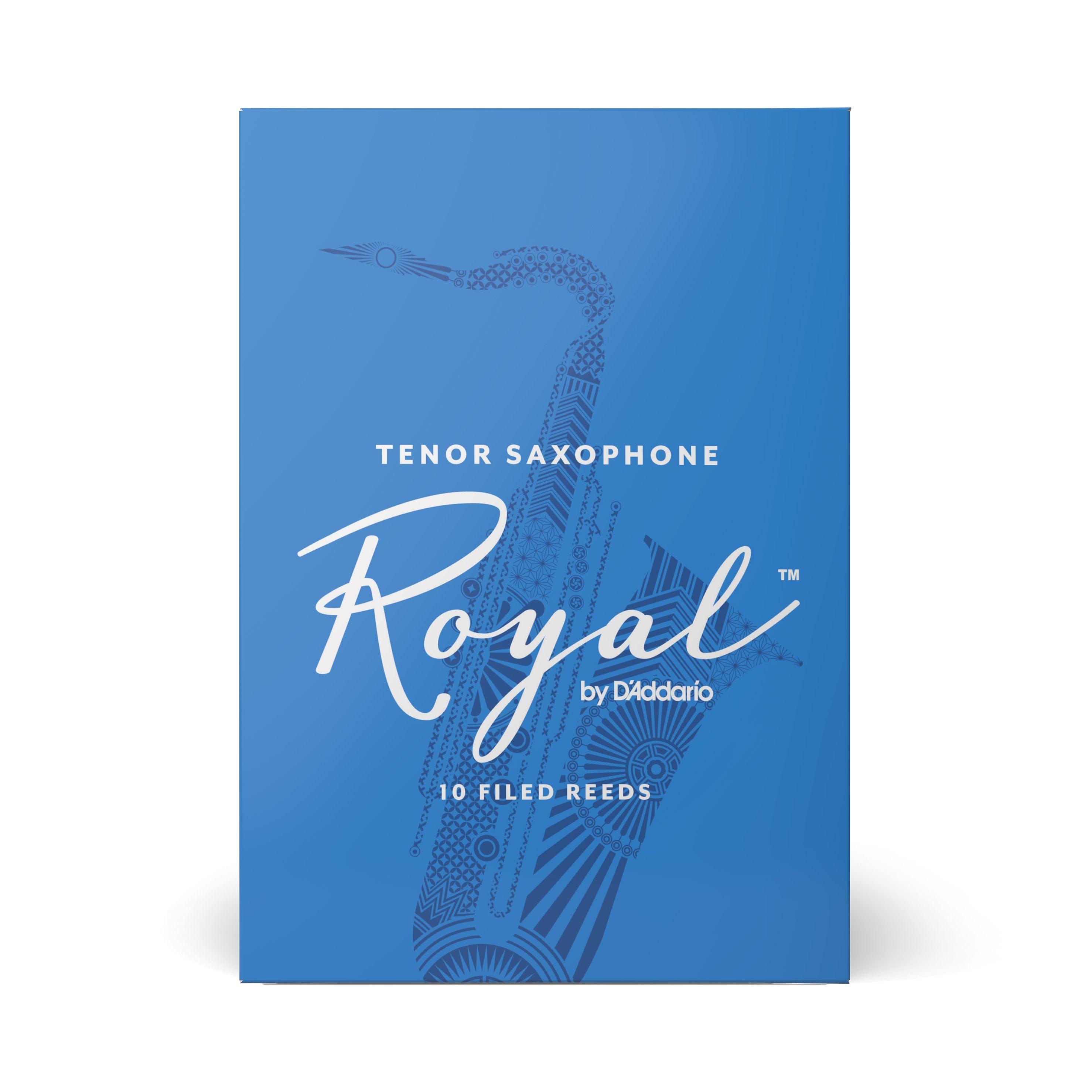 Cañas Saxo Tenor 3.5 pack 10 Royal RKB1035 Daddario-1