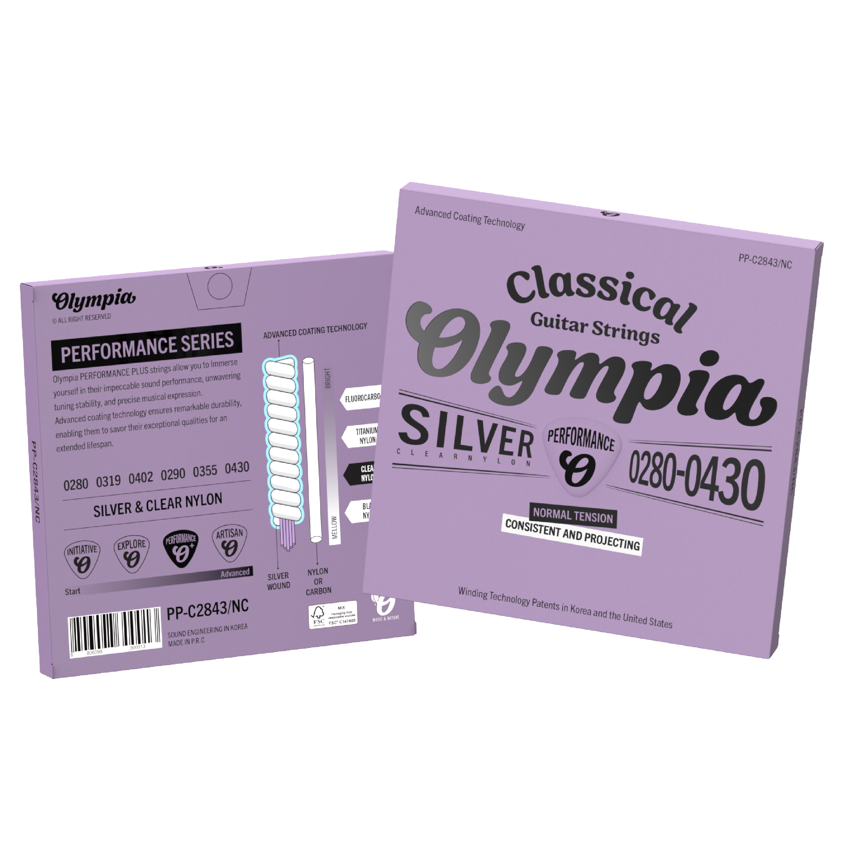 Set guitarra clásica PP-C2843/NC Olympia-2