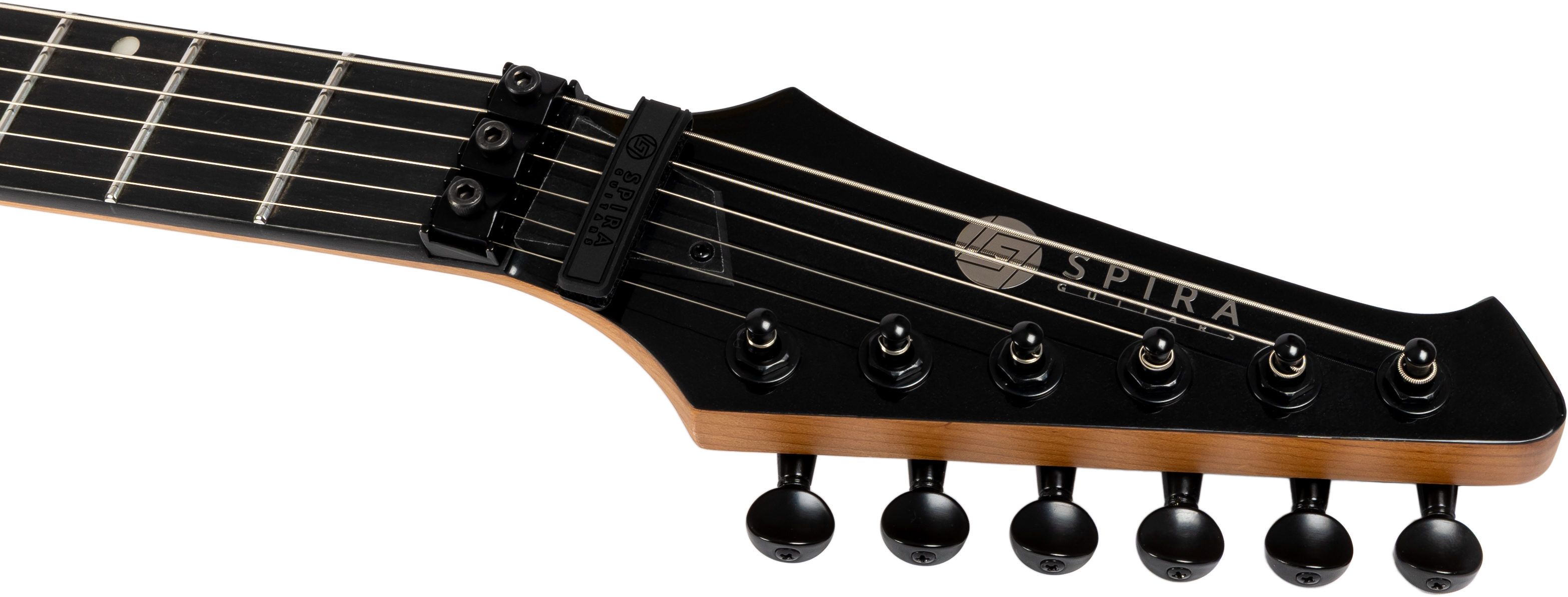 Guitarra Eléctrica S-420 BK Spira-5