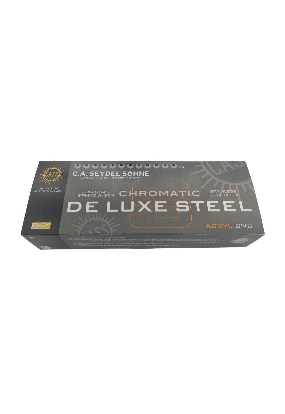 Armónica Seydel Chromatic Deluxe Steel (Escala C) 54480C-6