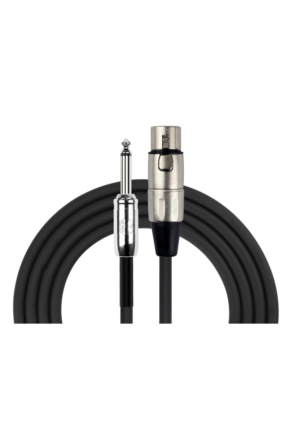 Pack 4 Cables Micrófono Xlr(hembra)-plug 6 Mts Envío Gratis-1