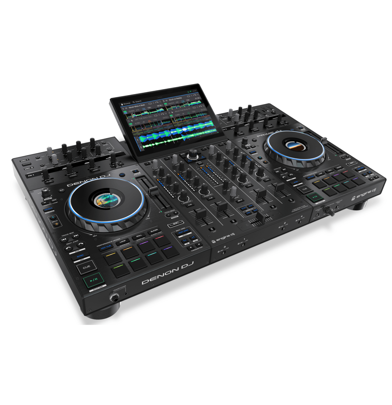 Controlador-Mixer Dj PRIME4+ 4 Decks Denon-2