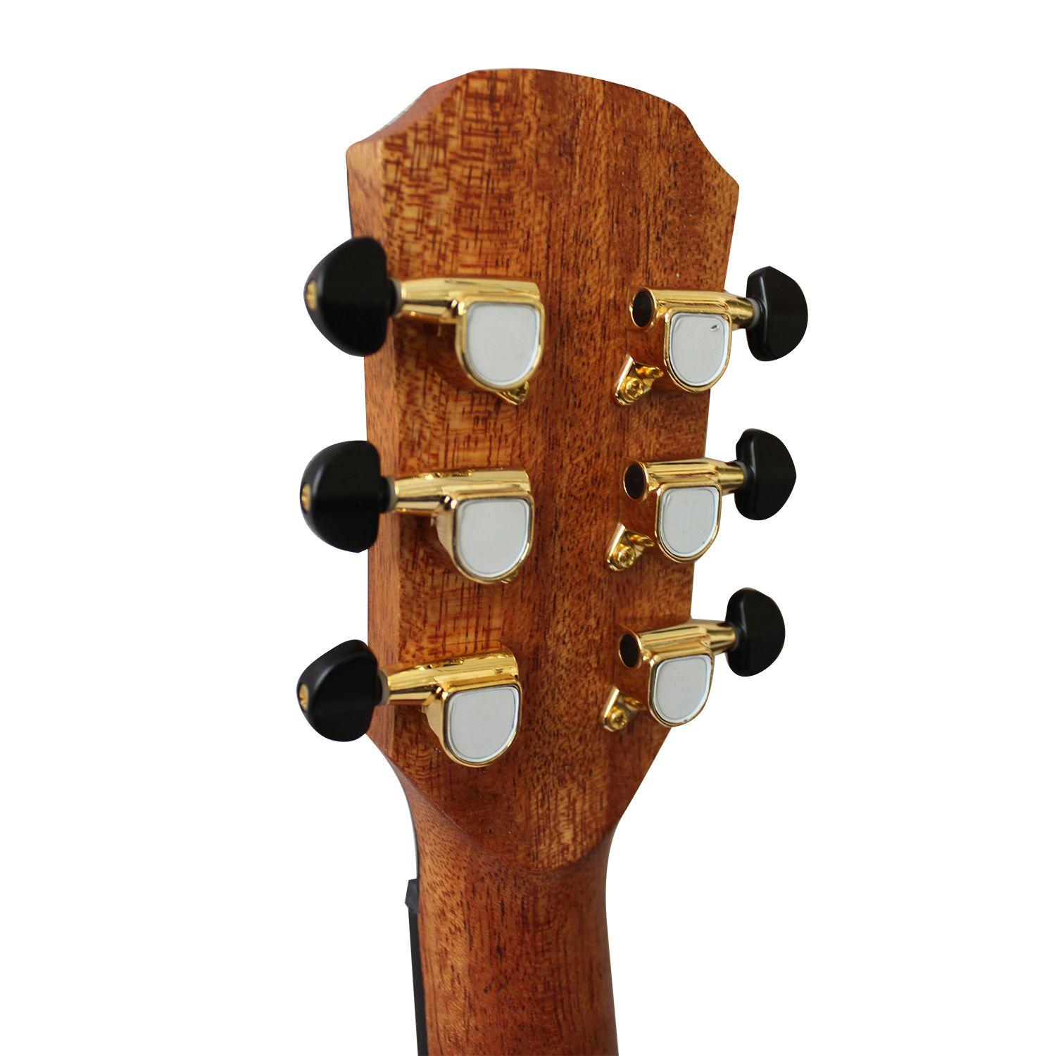 Guitarlele Mahori Walnut Solid Cutaway Mah-45Cw + Funda-2