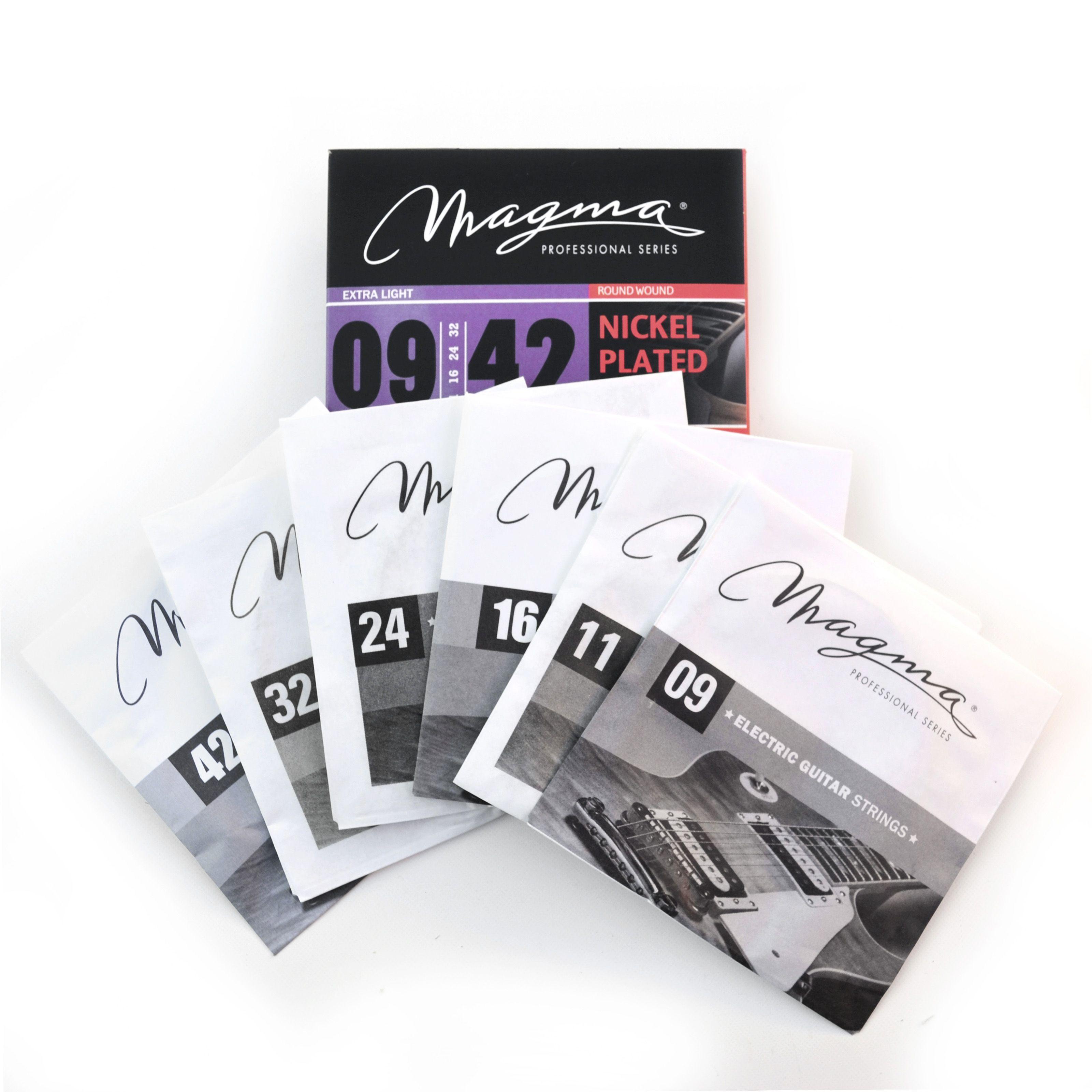 Set Cuerdas Guitarra Eléctrica GE110N Magma-3
