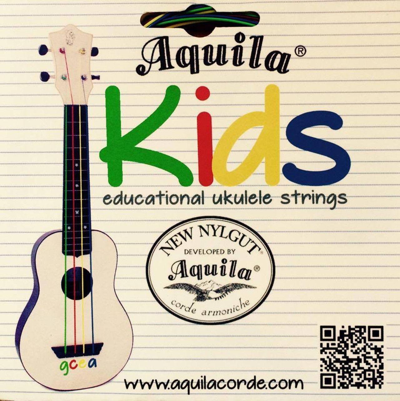 Set Aquila Para Ukelele Soprano Kids 160U-0