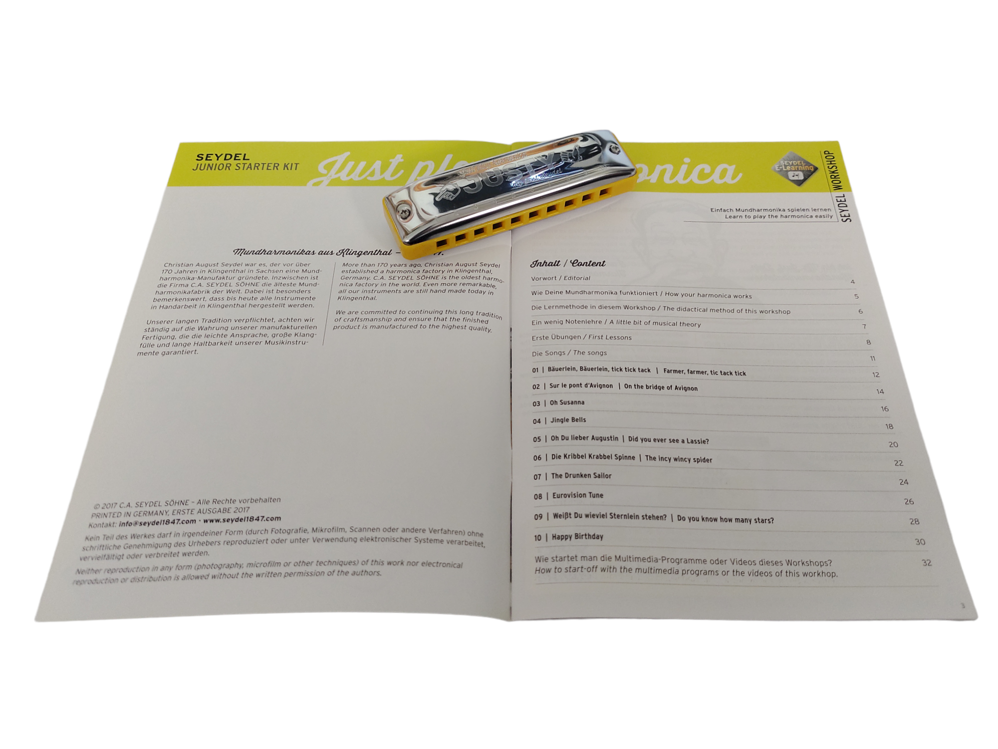 Kit Armónica Seydel para Prinicipantes Vol. 5 (Escala C)-4