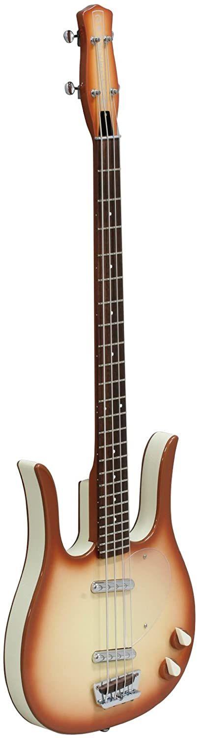 Bajo Danelectro 58 Longhorn - Copper Burst-3