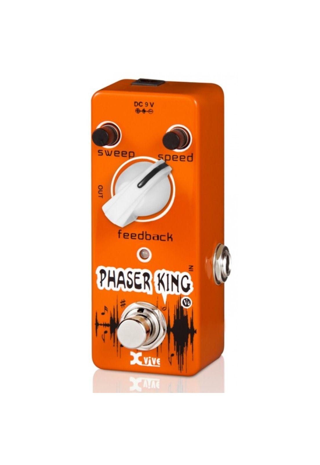Micro Pedal Efecto Phaser King Xvive-0