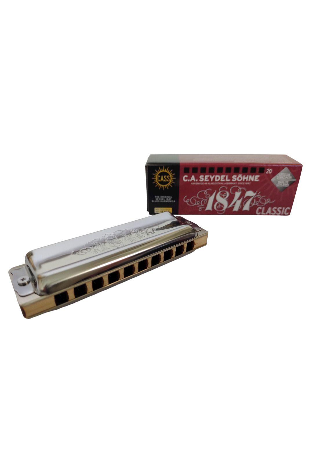 Armónica Seydel Blues Classic (Escala Low E) 16201LLE-0