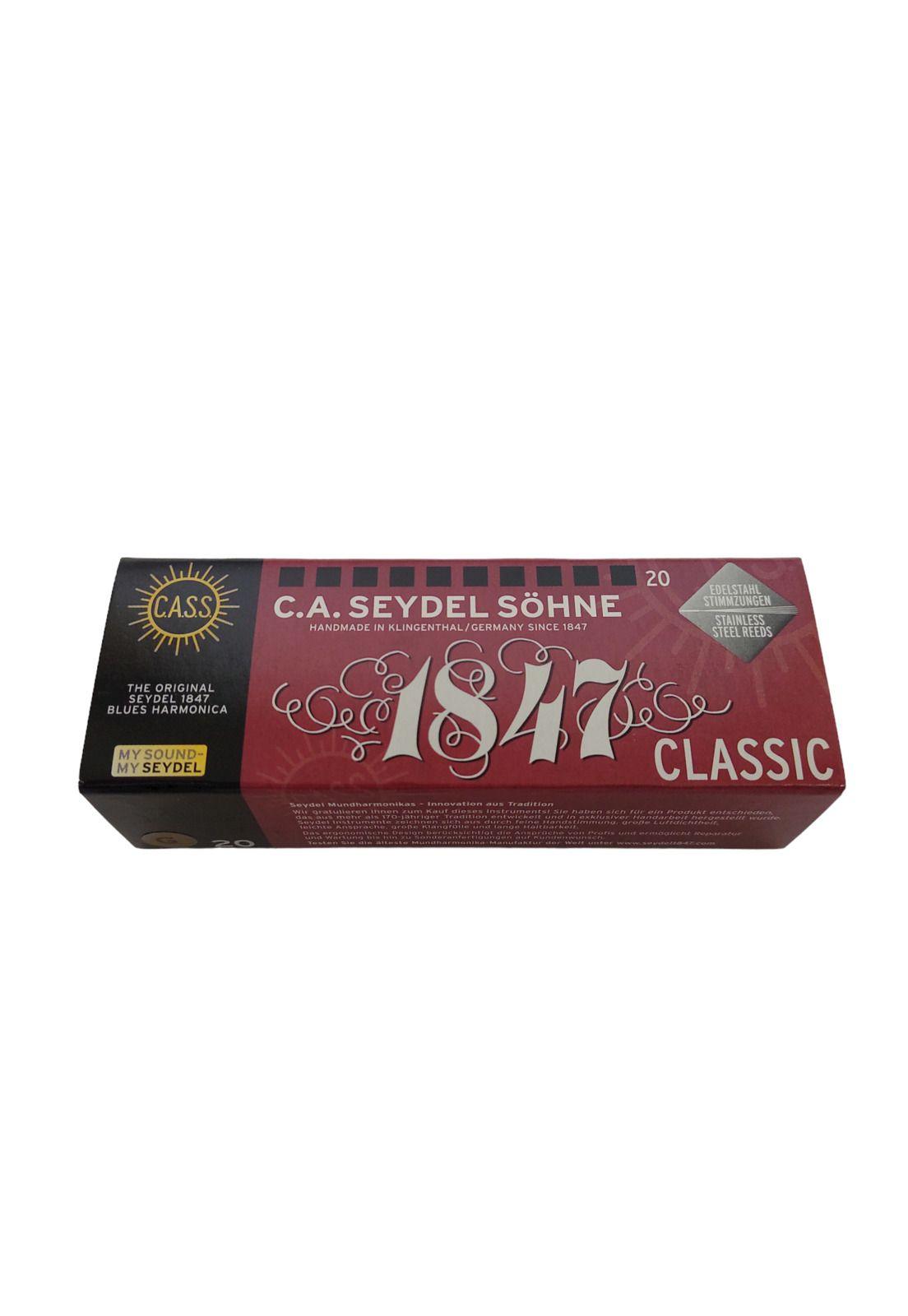 Armónica Seydel Blues Classic (Escala Low E) 16201LLE-2