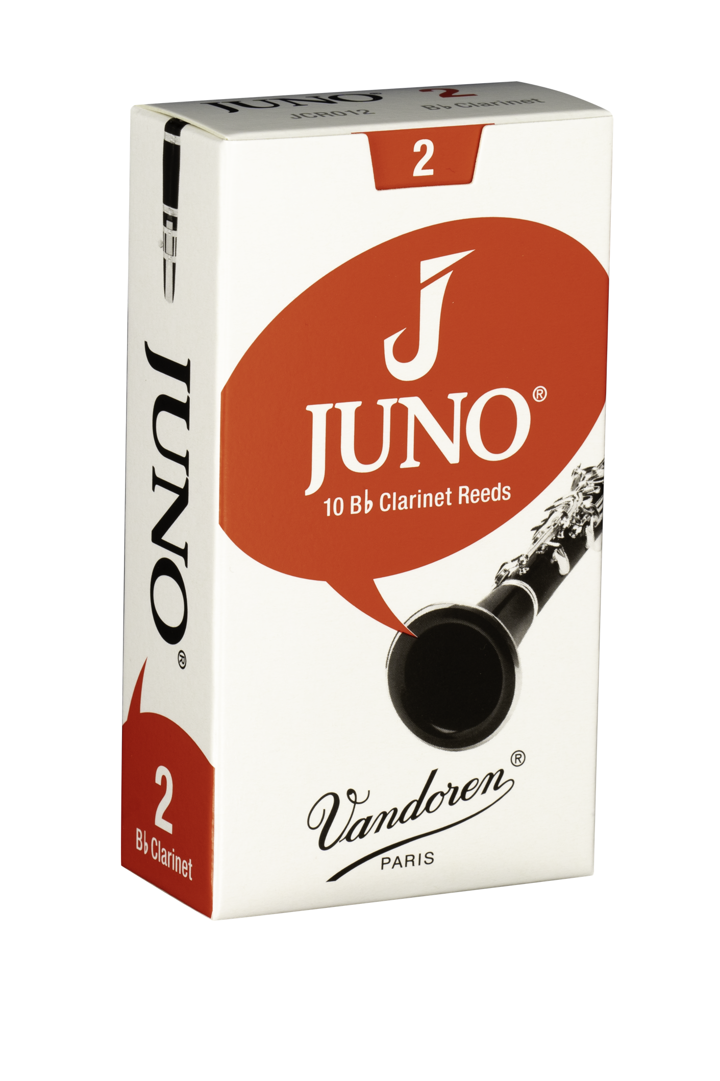 Cajas de cañas Clarinete Sib JUNO JCR012 O Nº2.0 Vandoren-0