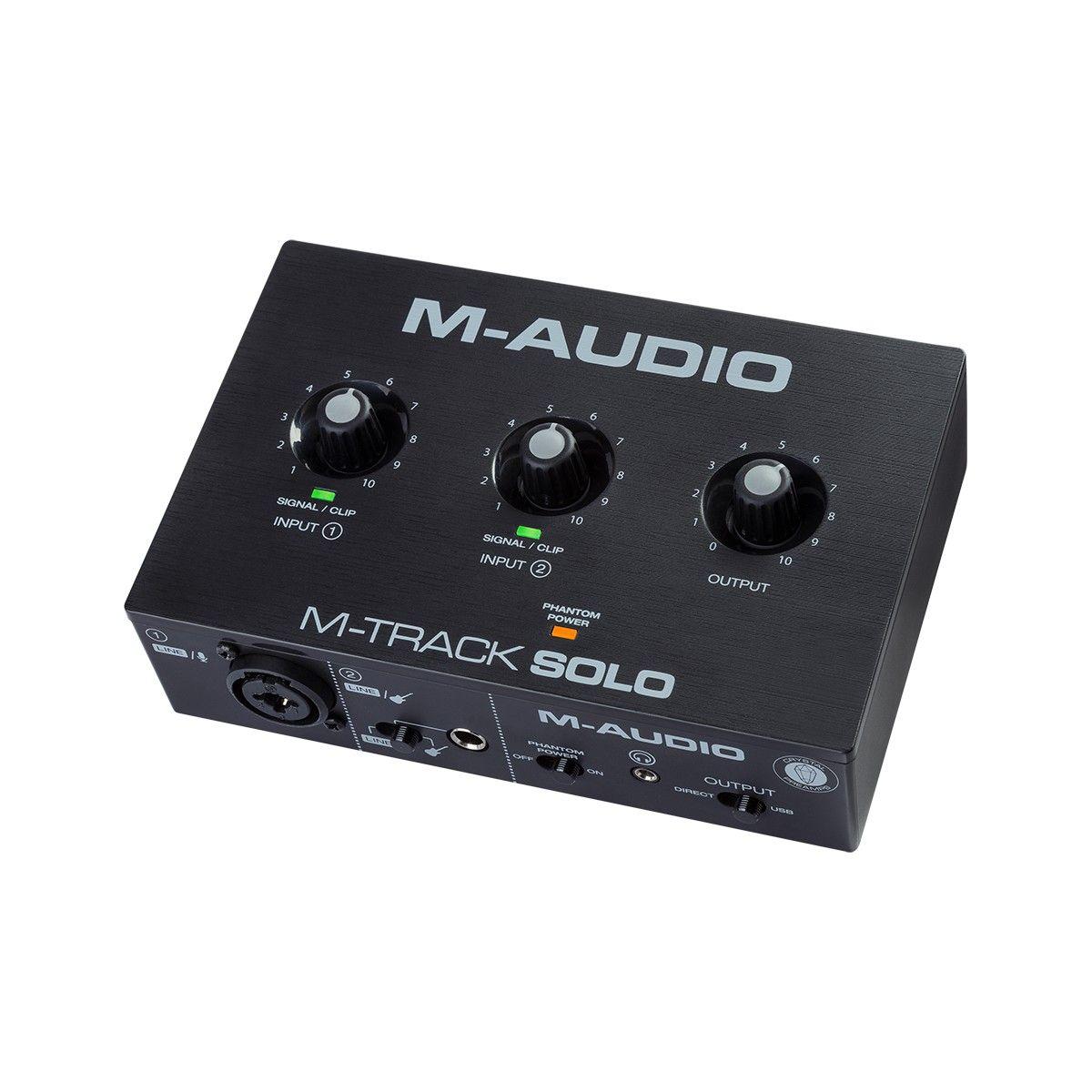 Interfaz De Audio M-Track Solo II M-Audio-4
