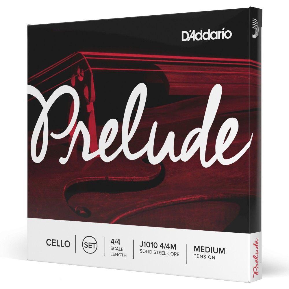 Set cuerdas Cello Prelude 4/4 Med J1010 4/4M Daddario-1