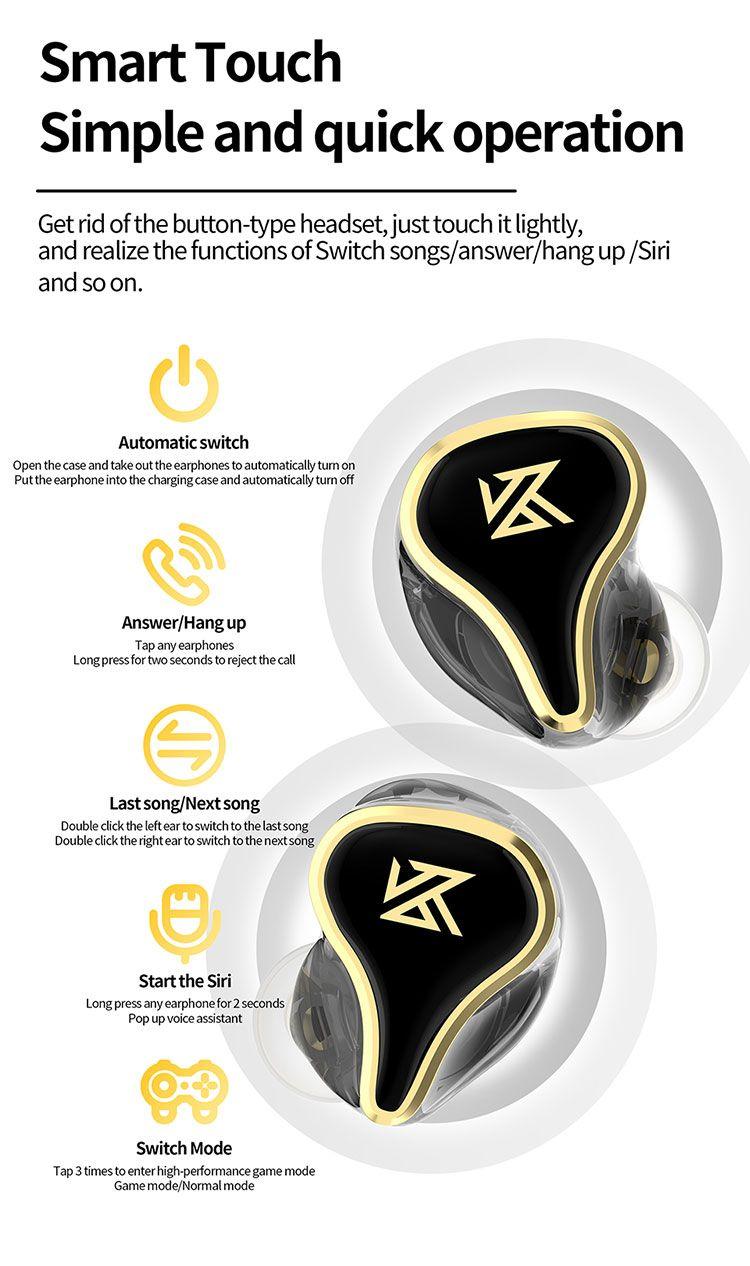 KZ Audífono BT SK10 PRO-3