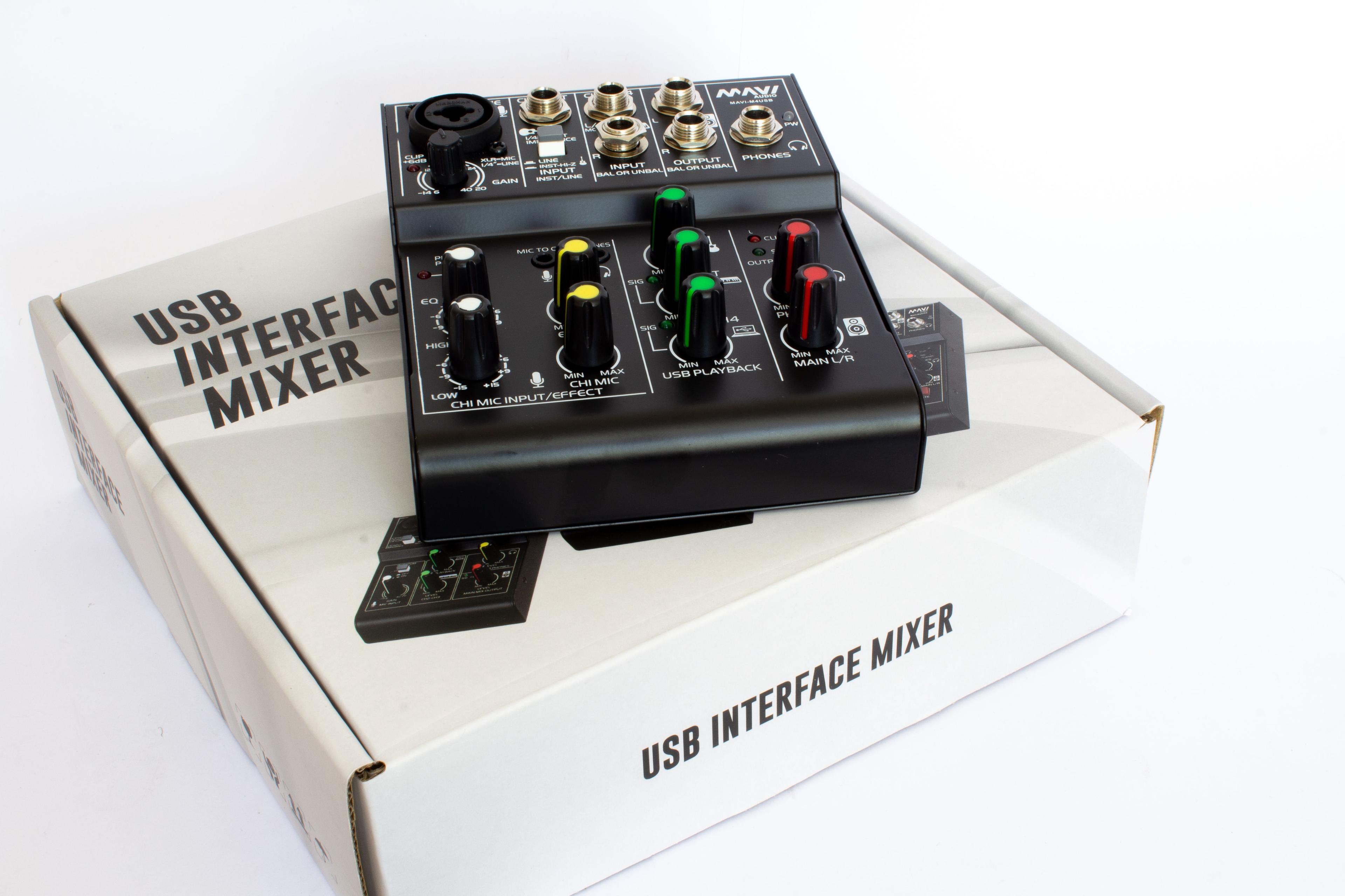 MEZCLADOR INTERFAZ MAVI M4USB-2