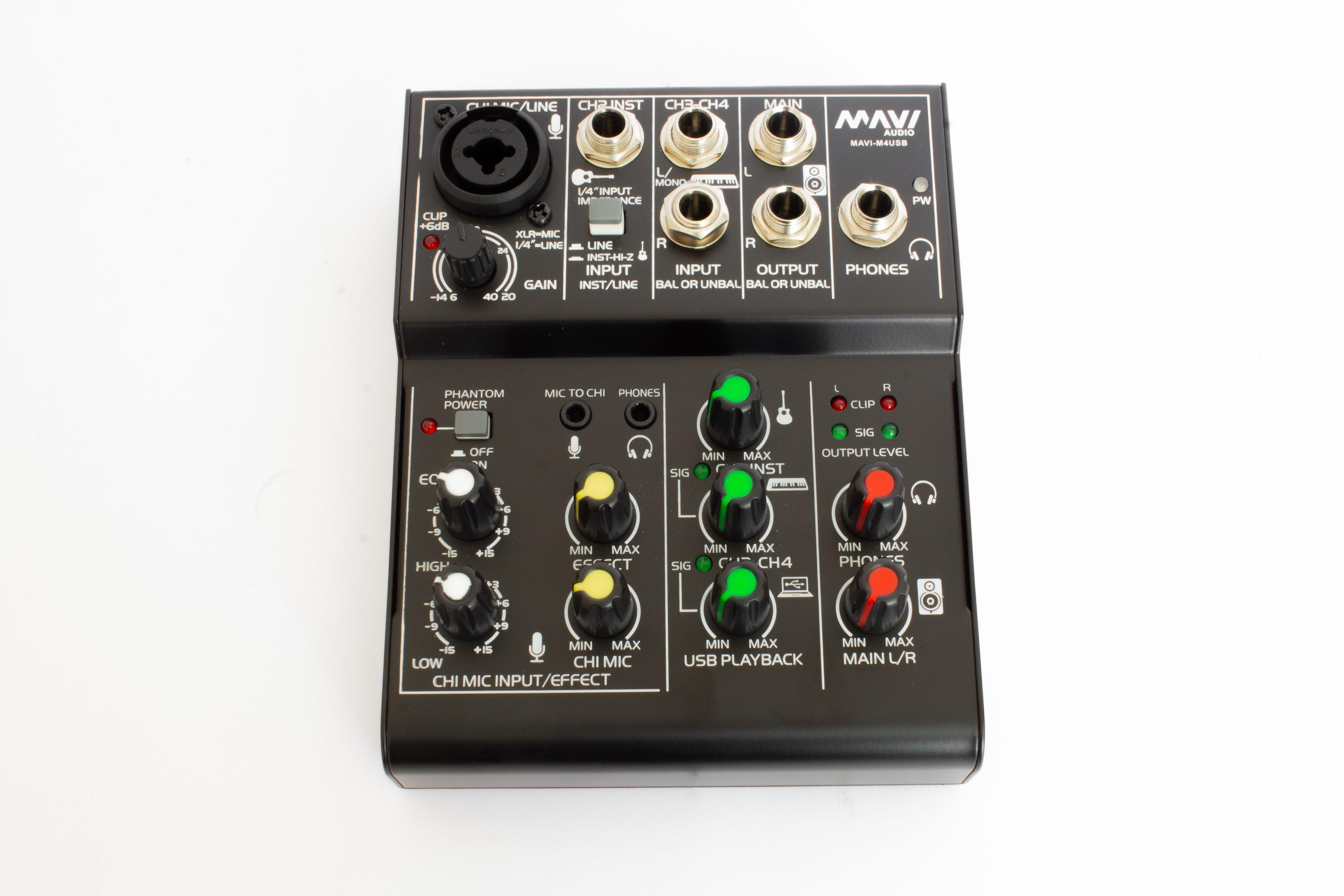 MEZCLADOR INTERFAZ MAVI M4USB-8