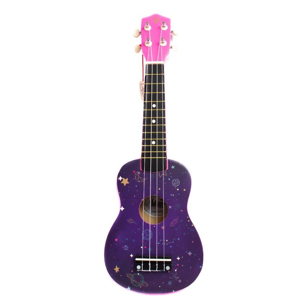 Ukelele Sopra Hana Galaxy con cuerdas Aquila+Funda HN-Galaxy-0