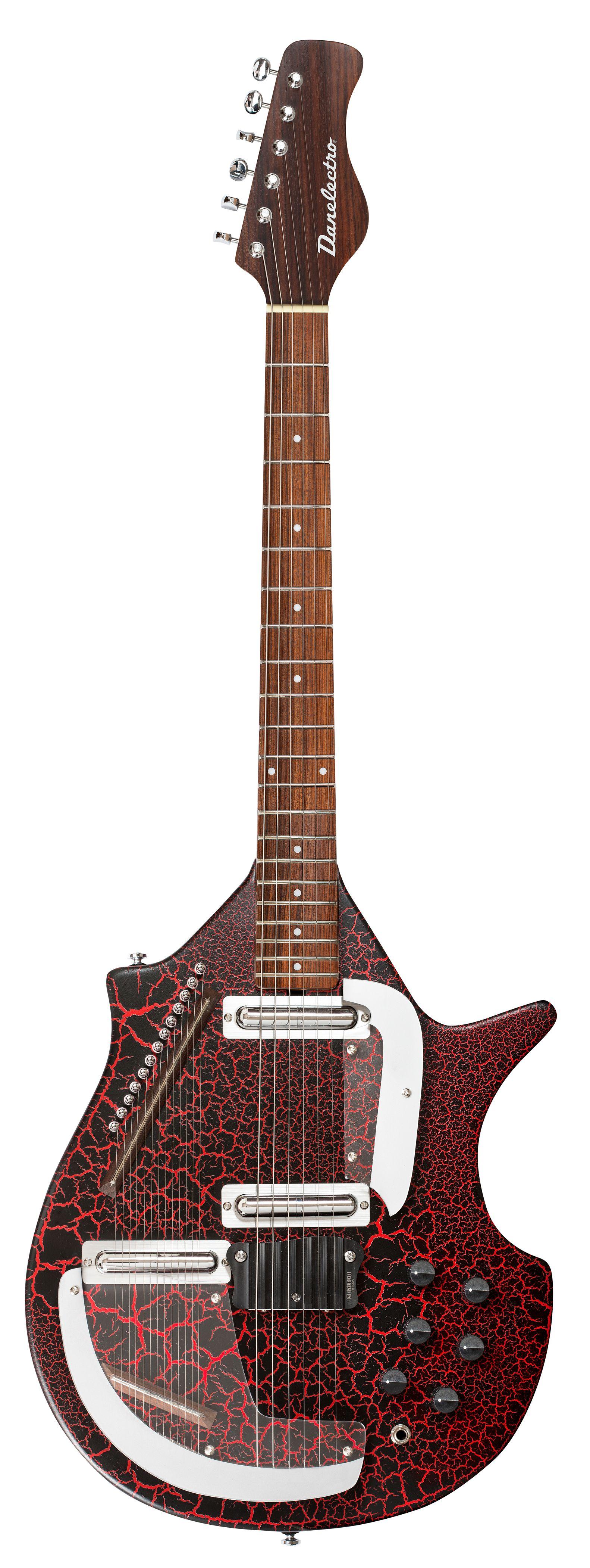 Guitarra eléctrica Danelectro large Sitar-0