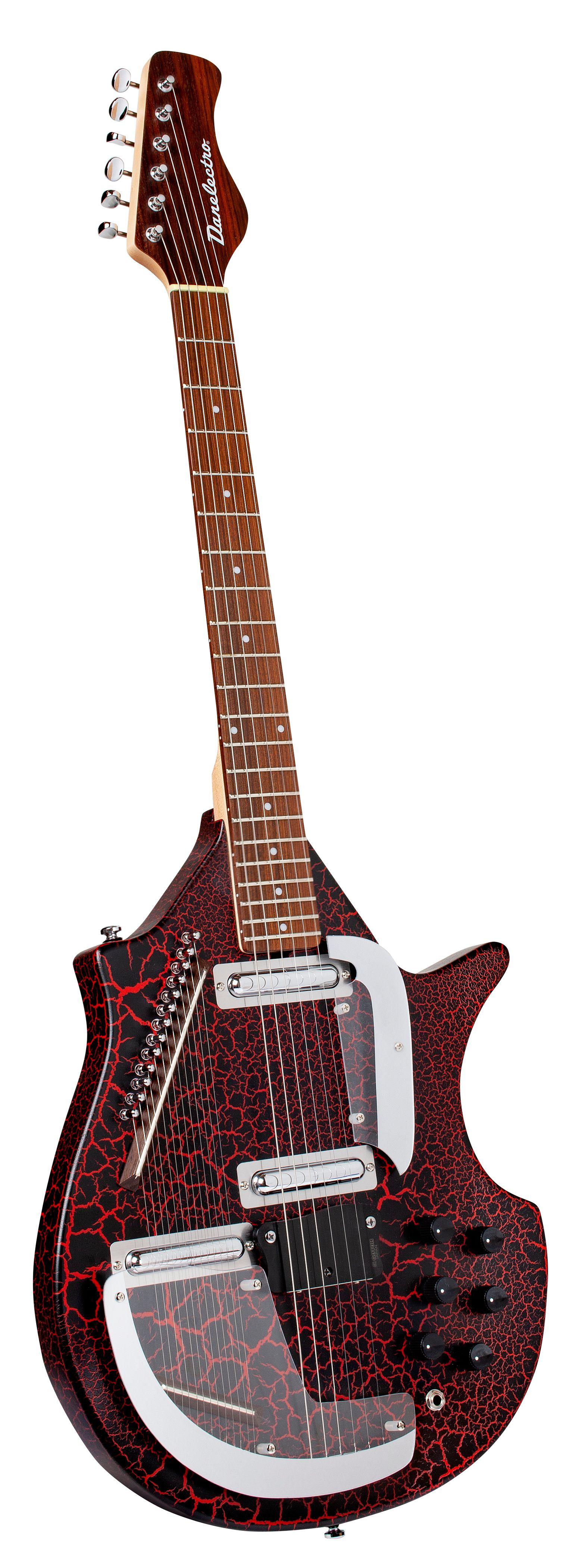 Guitarra eléctrica Danelectro large Sitar-1