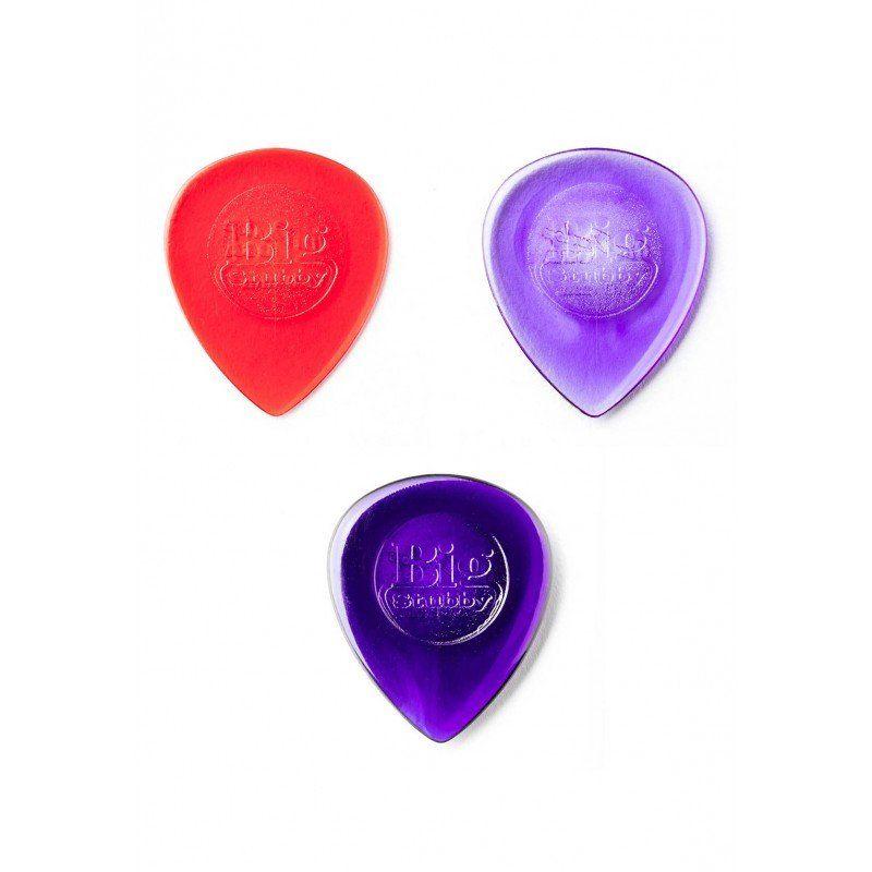 Caja de Uñetas Dunlop Big Stubby 4750 Gabinete 144 Uñetas-2