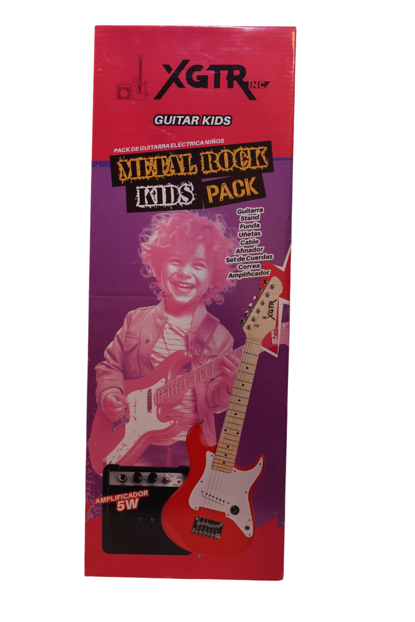Pack Guitarra Electrica kid Red ST50 XGTR-2