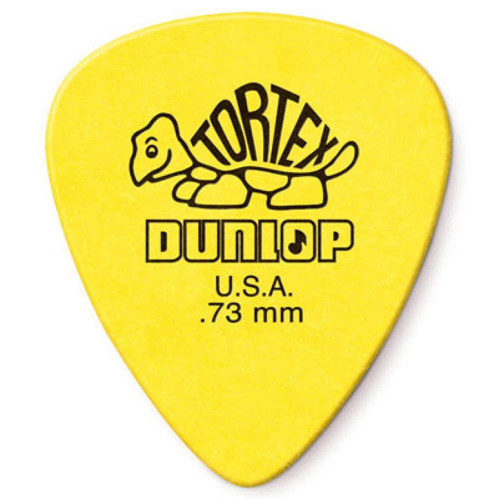 Uñetas Dunlop 418 Tortex Standard 0.73 Pack 12un-0