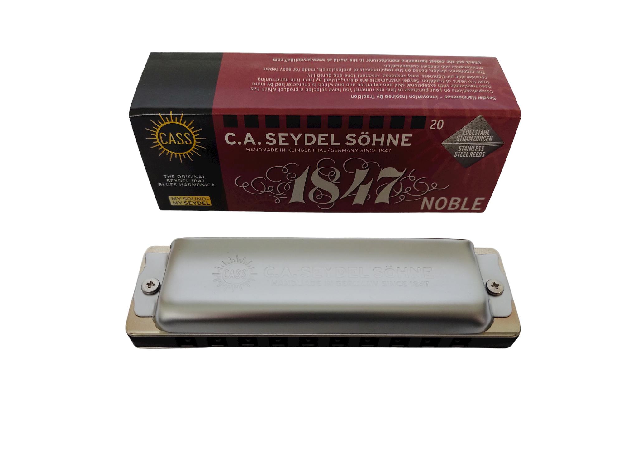 Armónica Seydel Blues Noble (Escala G) 16501G-0