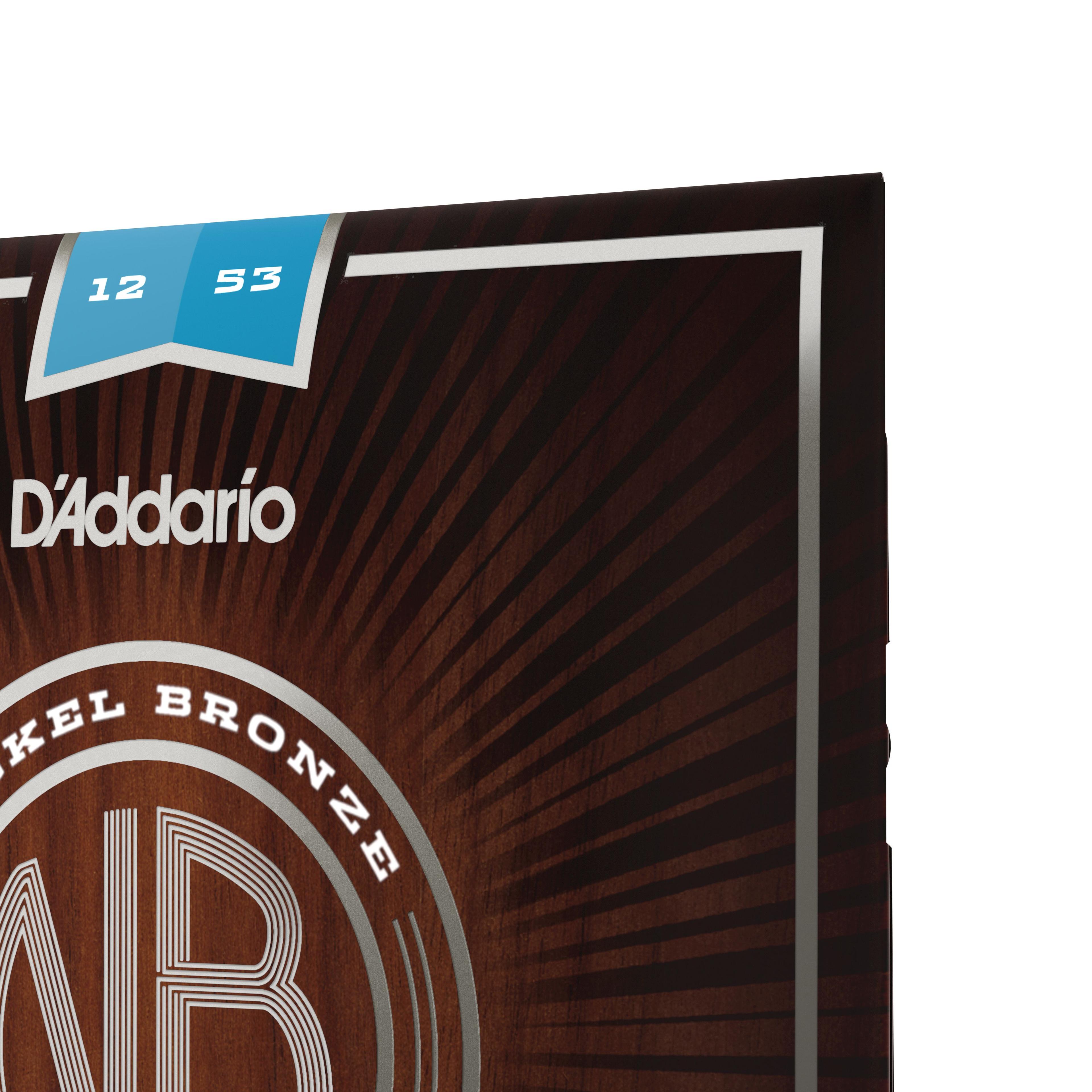 Set de cuerdas Guitarra Acústica Bronze Lite NB1253 Daddario-3