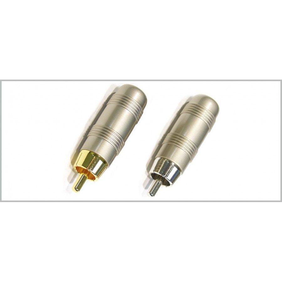 Conector Rca Níquel/Plateado Ch 4051 Prg (2 Unidades)-0