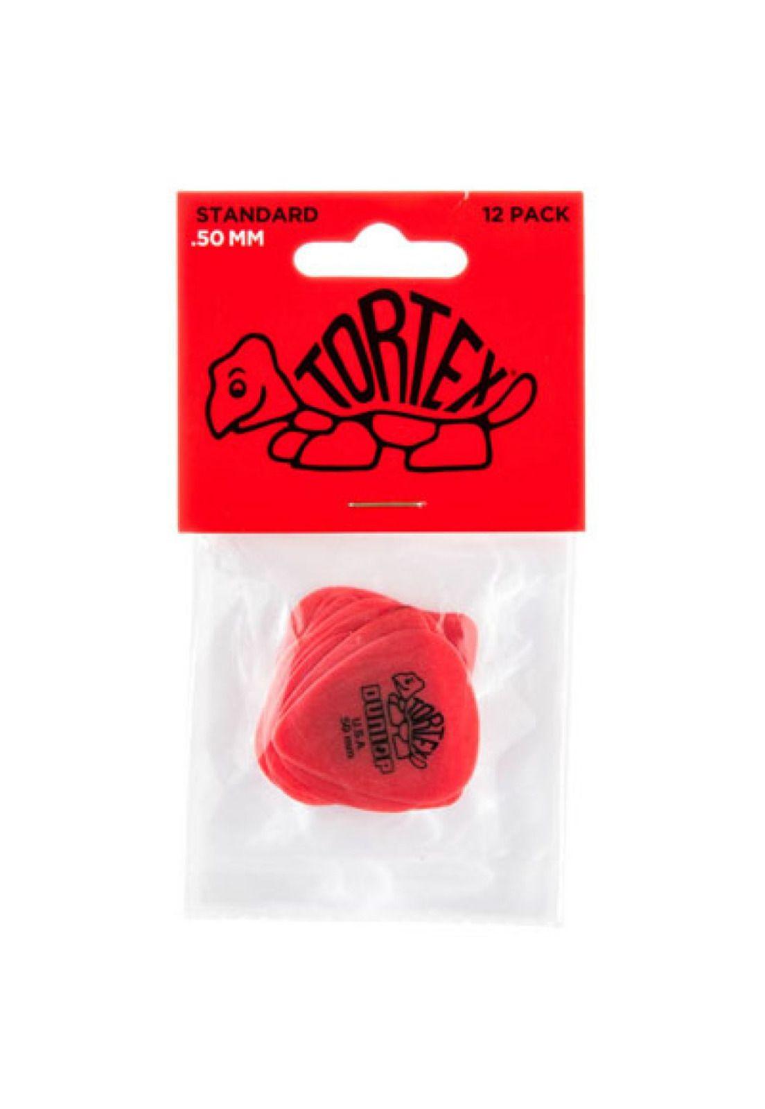 Uñetas Dunlop 418 Tortex Standard 0.50 Pack 12un-2
