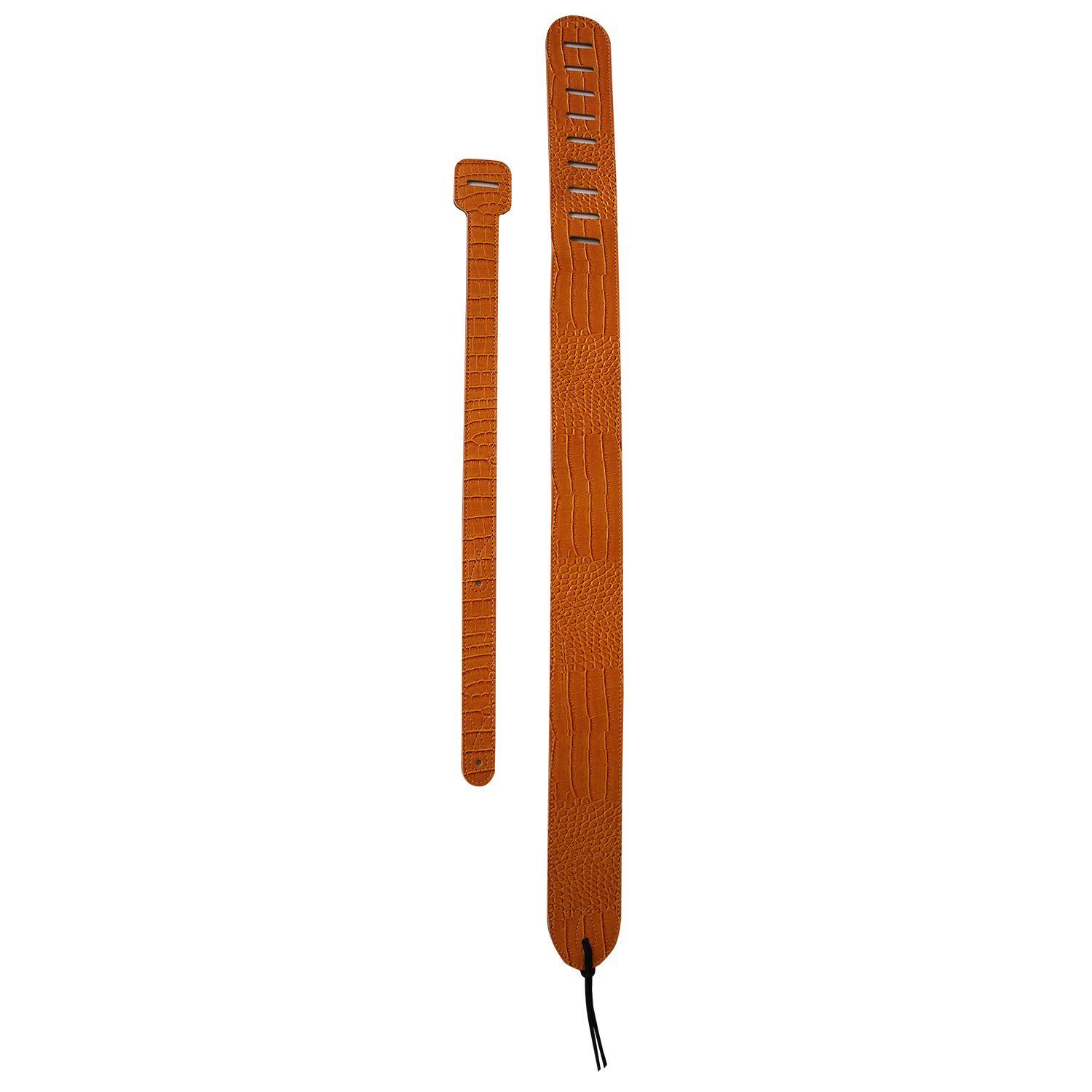 Correa Para Guitarra Allegro Cuero Standard Brown All-Pg-Br-1
