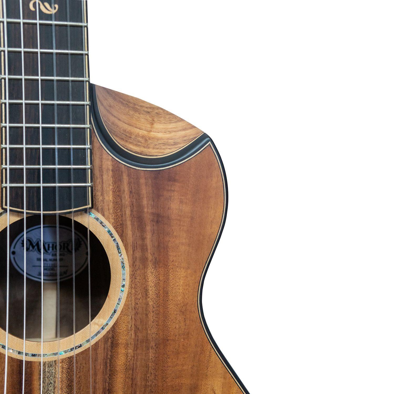 Guitarra Travel Mahori Nylon MAHN-364EQ  + Funda-2