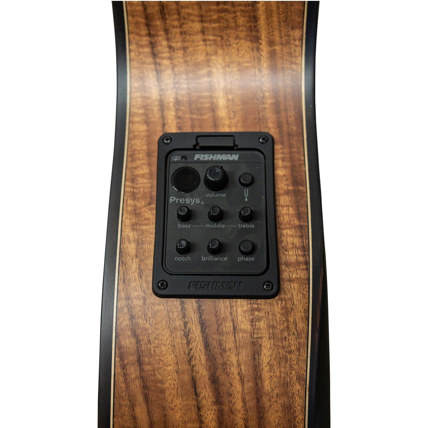 Guitarra Travel Mahori Nylon MAHN-364EQ  + Funda-3