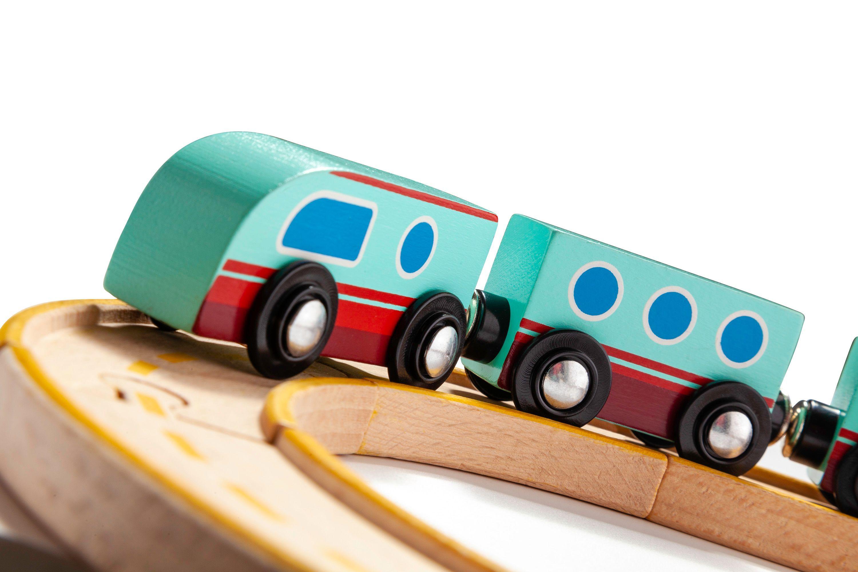 Tren Pista De Madera My First Train MOLTO-2