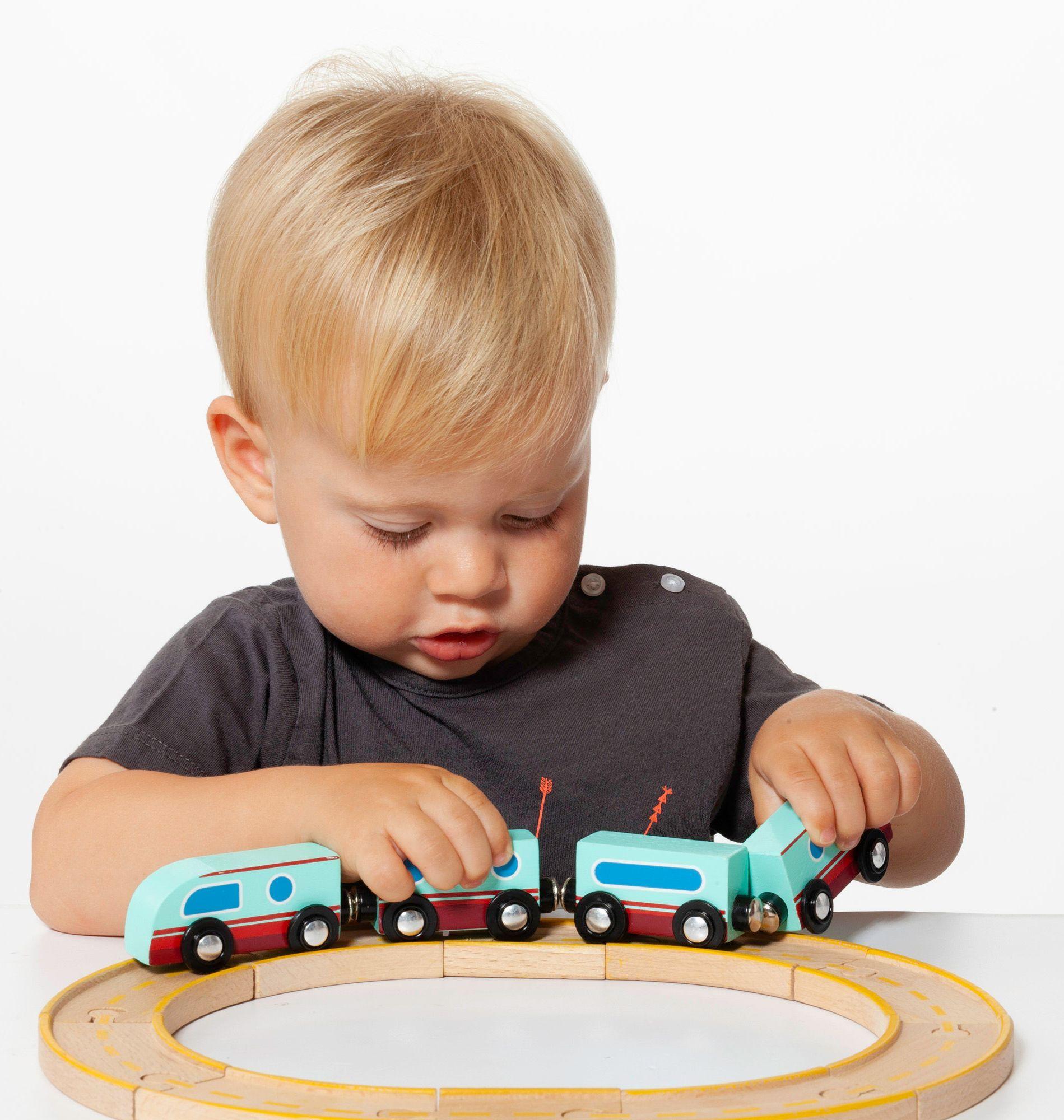 Tren Pista De Madera My First Train MOLTO-3