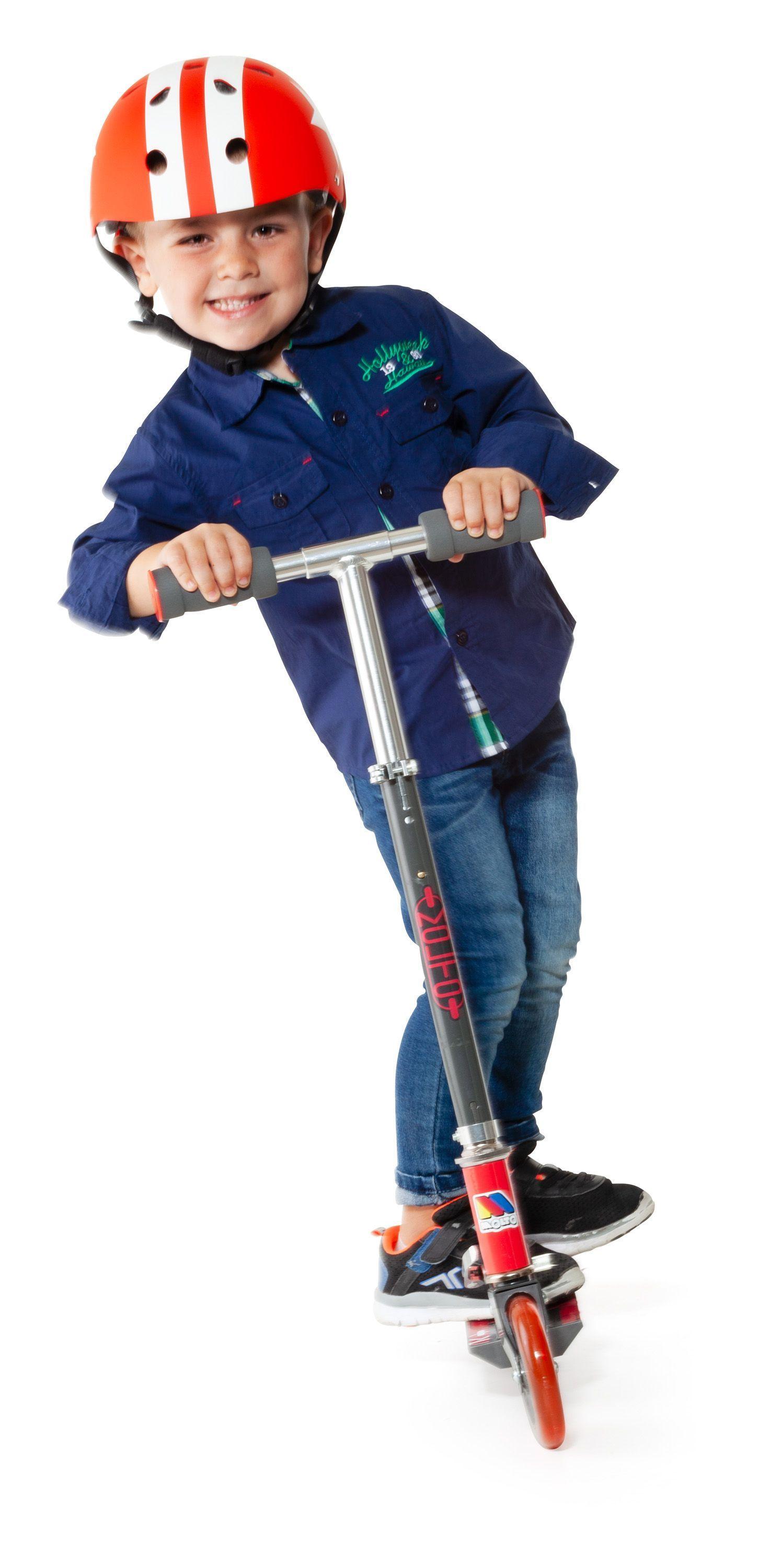 Monopatin Niño Plegable City Scooter Rojo MOLTO-6