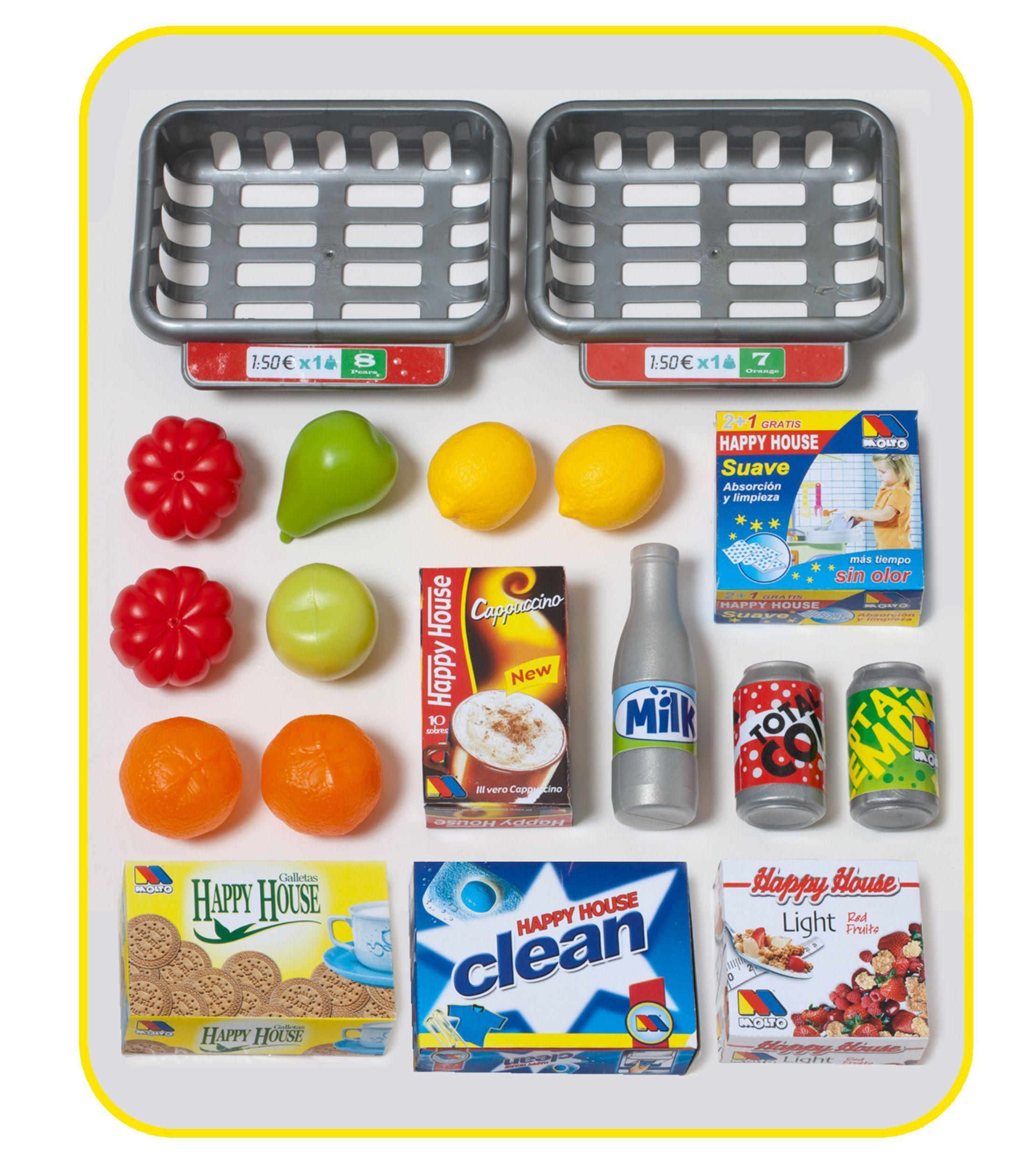 Supermercado De Juguete Electrónico + Carrito Compra-4