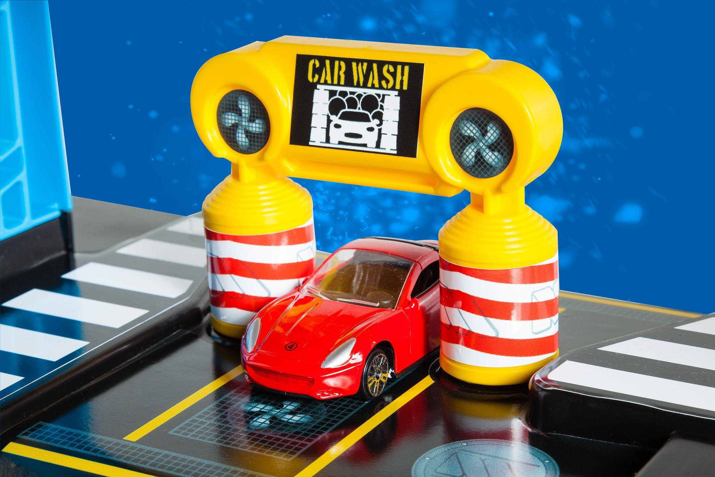 Pista de Autos con 4 Plantas + 5 Autos + Pistas MOLTO-4